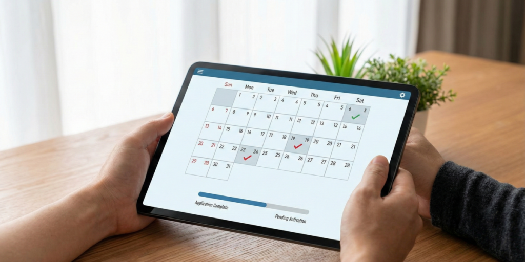 Looopでんきの申し込みから開通までの流れと具体的な日数について