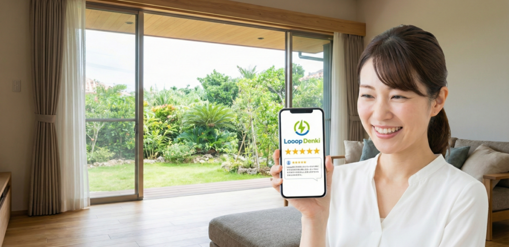 Looopでんきを沖縄で選ぶメリットと実際の評判