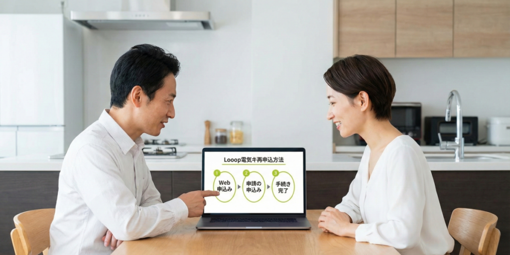 Looopでんき再開手続きをスムーズに進めるための具体的な流れ