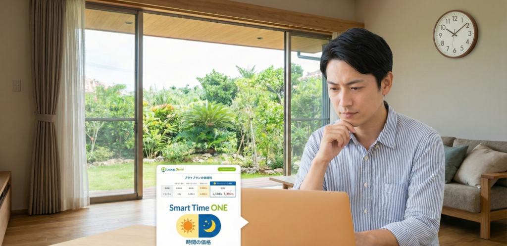 Looopでんきの沖縄エリア料金プランと節約の秘訣