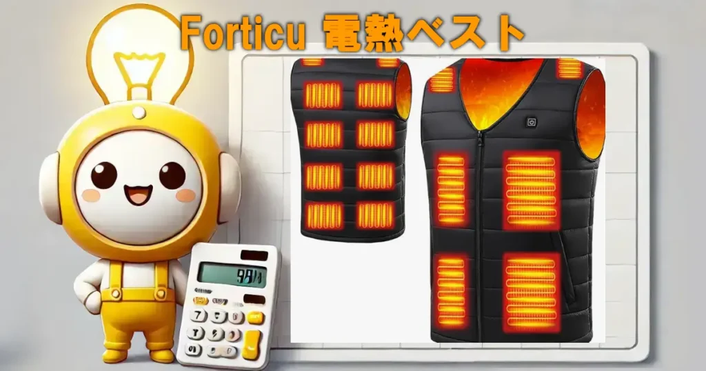 Forticu 電熱ベスト