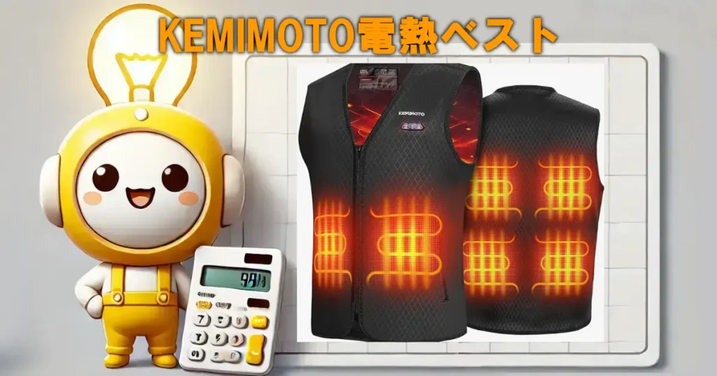 KEMIMOTO電熱ベスト
