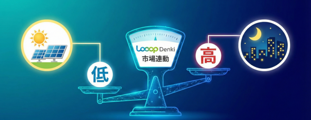 ループ電気の変動型プランの仕組みと特徴