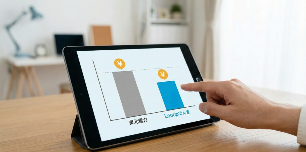 ループ電気と東北電力を徹底比較して分かった最適な選び方