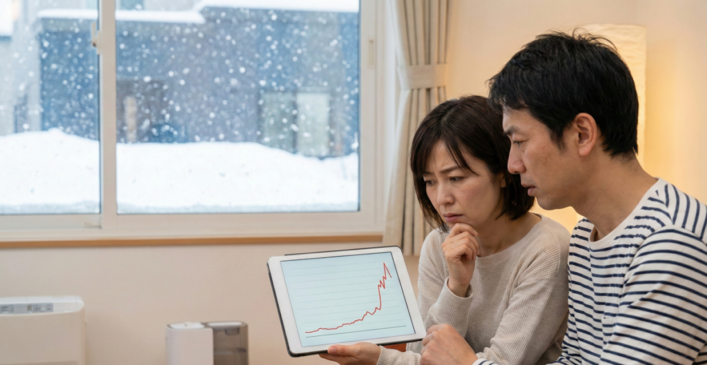 ループ電気を北海道で使うデメリットとリアルな評判