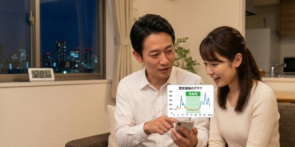 Looop電気夜間料金の仕組みと深夜の電気代がお得になる理由