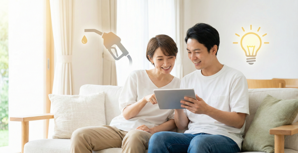 出光でんきとENEOSでんきを徹底比較！ガソリン代がお得になるのはどっち？