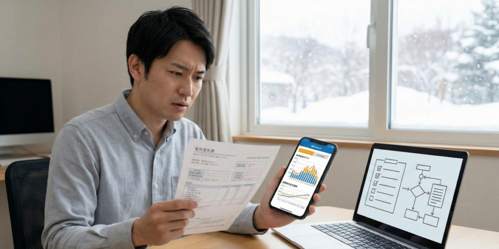 エルピオでんきを北海道で利用中に困った時の対処ガイド