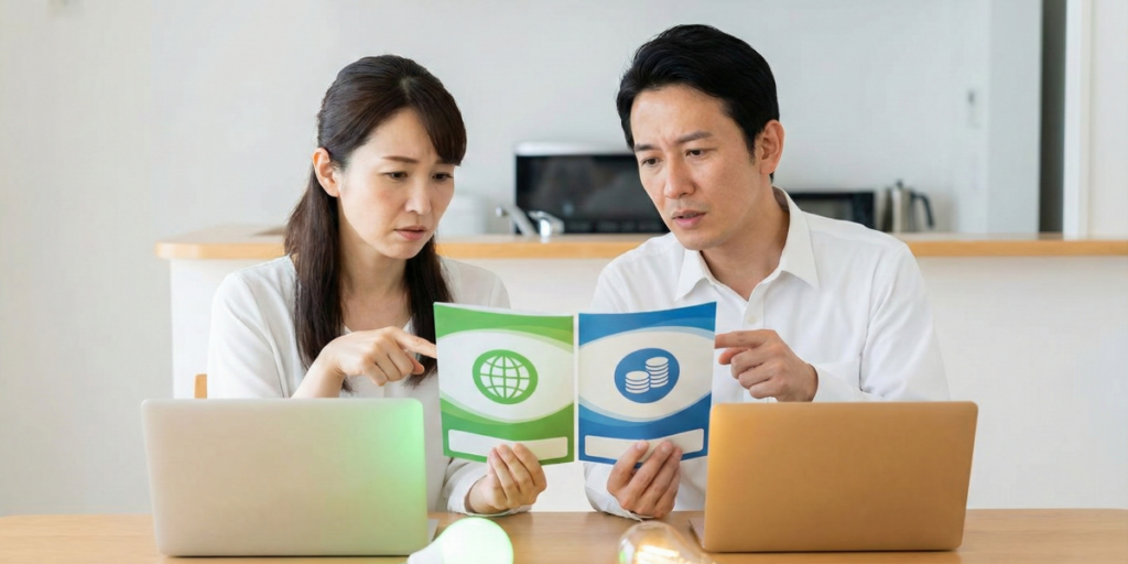 ドコモ電気のグリーンとベーシックはどっちを選ぶのが正解?