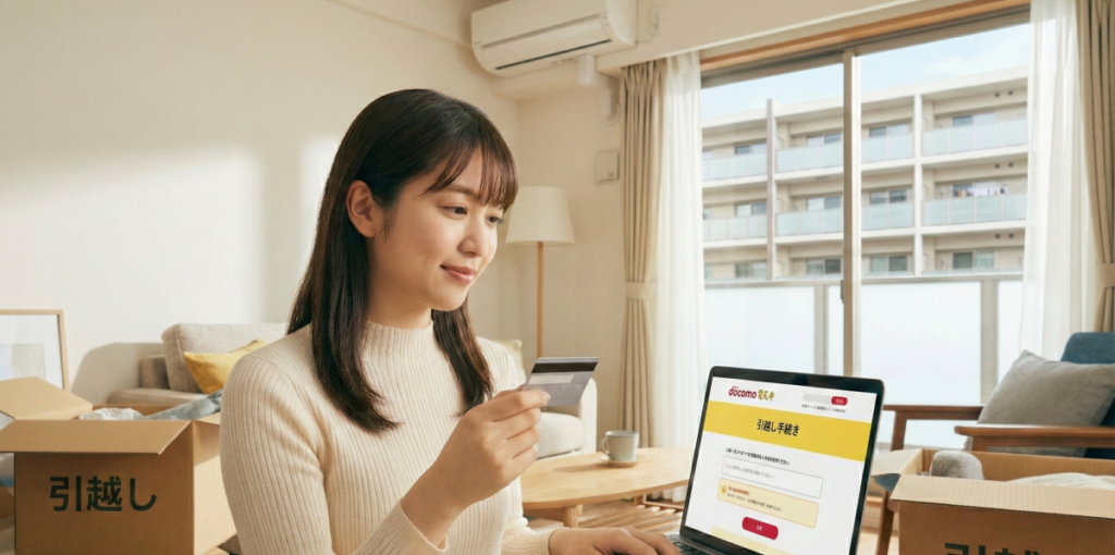 ドコモ電気の引越し手続きと解約時の注意点