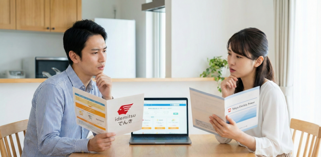 idemitsuでんきの値上げで高いか不安な人へ!東京電力との比較