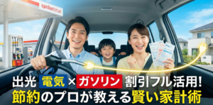 出光電気のガソリン割引をフル活用して家計を守る!節約のプロが教える賢い選び方