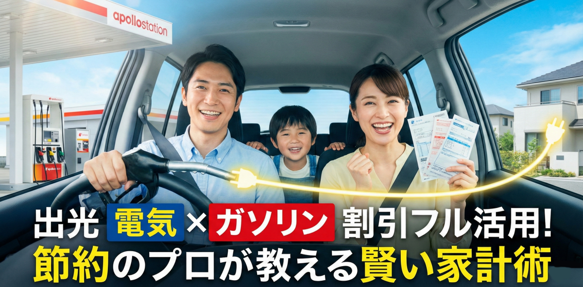 出光電気のガソリン割引をフル活用して家計を守る！節約のプロが教える賢い選び方