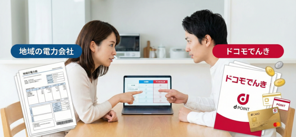ドコモ電気は安いのか?基本の料金体系と乗り換えるメリット