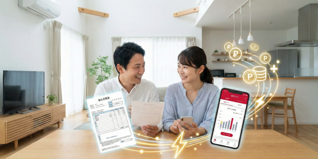 ドコモでんき損益分岐点はどこ？失敗しないためのポイント還元と料金の仕組み