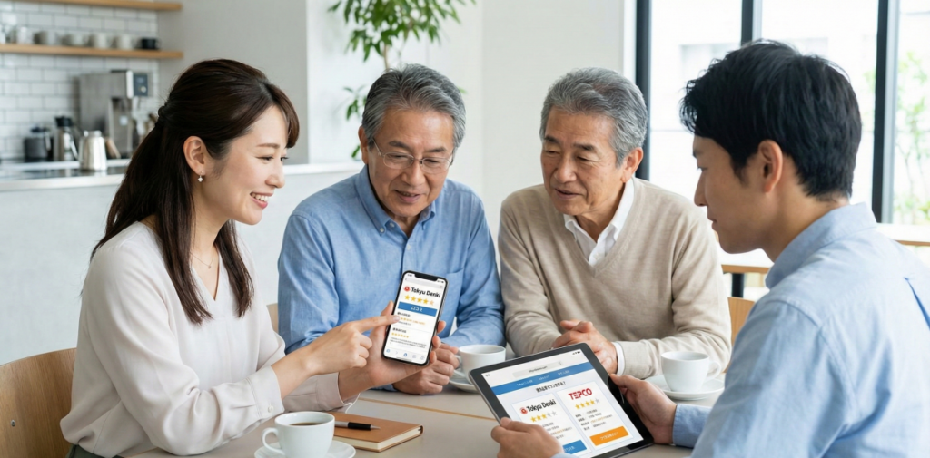 東急でんきと東京電力のサービス内容やリアルな評判