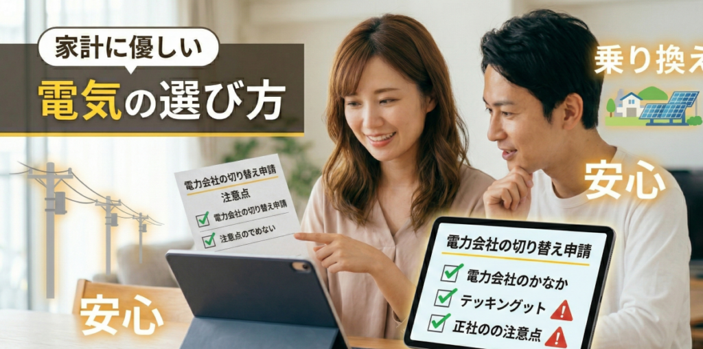 ミックスでんきとLooopでんきの注意点と乗り換え